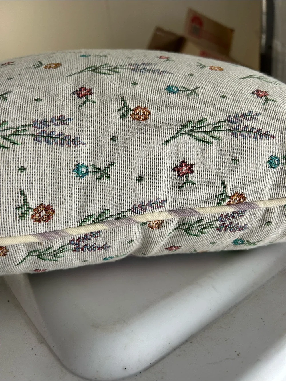 Decorative Brown Rabbit Tapestry Pillow -